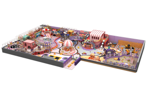 Parc d'aventure intérieur pour enfants 2026 en gros, équipement de jeu souple, piscine à balles, <span class=keywords><strong>toboggan</strong></span> pour bébés et enfants, jouets style Meland - Product Image 6