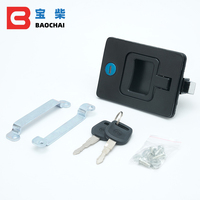 Loquet de porte mécanique en fer pour groupe électrogène diesel, pièces de groupe électrogène, loquet d'armoire électrique pour coffret de groupe électrogène silencieux