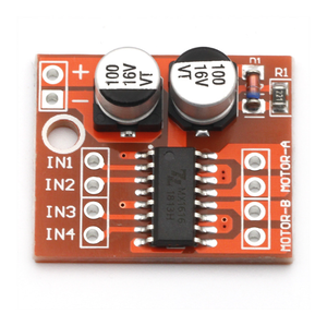 2 kênh DC ổ đĩa động cơ mô-đun về phía trước và ngược lại <span class=keywords><strong>PWM</strong></span> tốc độ quy định kép h-cầu động cơ bước Mini - Product Image 4