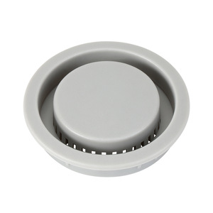 Grille d'aération en maille respirante à clipser JiuFa pour trou de ventilation rond intégré dans une porte d'armoire en plastique - Product Image 1