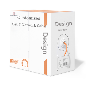 CAT5E CAT6 CAT6A CAT7 SFTP Cobre Puro 305m 100m Cabo De Comunicação UFTP Cabo De Rede Fábrica - Product Image 2