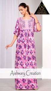 Vestido Largo Kaftan de Diseño 100% Algodón Puro, Ropa Musulmana Tradicional, Elegante Vestido Maxi para Mujer, Exportador y Fabricante - Product Image 3