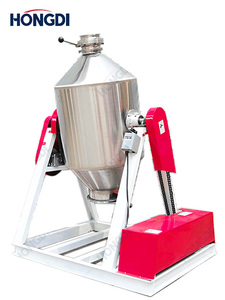 Mélangeur industriel à double cône de 200 L, adapté au mélange de poudre de cacao, de poudre de jus, d'assaisonnements, d'additifs alimentaires et de produits chimiques - Product Image 1