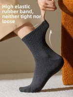Chaussettes de sport - Spandex/Coton, séchage rapide, respirantes, antidérapantes pour une utilisation sportive