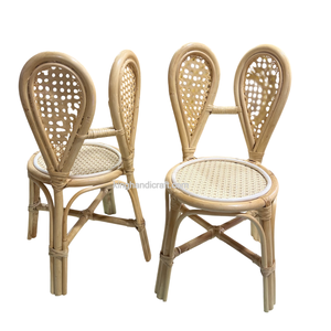 Chaise pour enfants en rotin faite à la main, directement de l'usine, pour événements, fêtes d'anniversaire, chaise en osier naturel pour enfants, écologique, durable, siège pour bébé - Product Image 6