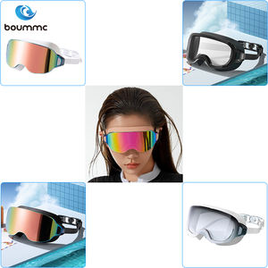 <span class=keywords><strong>Lunettes</strong></span> de natation en silicone souple <span class=keywords><strong>Lunettes</strong></span> de natation électroplaquées Grand cadre HD <span class=keywords><strong>Lunettes</strong></span> de natation à protection large <span class=keywords><strong>vue</strong></span> - Product Image 2