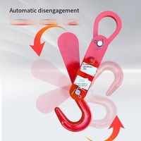 Les crochets de levage à dégagement automatique en acier allié à haute résistance sont utilisés pour la décoration de bâtiments