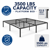 Cadre de lit pliable en métal, lit d'appoint portable en acier, lit simple en fer, meuble de chambre pliable et peu encombrant