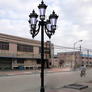E27 européen classique jardin lampadaire extérieur éclairage de rue Vintage LED lampadaire IP65 note AC puissance pour cour paysage - Product Image 3