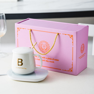 Tazza Riscaldata in Ceramica per Caffè, Stampa a Trasferimento Termico, Design del Logo Personalizzato, Confezione Regalo, Novità di Tendenza - Product Image 3