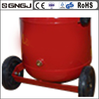 Réservoir vertical 50 litres AC portable piston sans huile gonfleur de pneu pas cher dentaire à faible bruit peinture sablage compresseur d'air