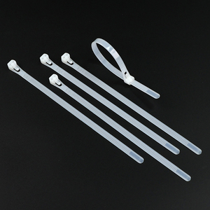 Attaches de câbles en nylon 66 démontables, conformes aux normes UL, UKCA, TUV, CE, REACH, RoHS, attaches de câbles robustes - Product Image 1