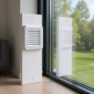 Kit de Ventilación Ajustable para Secadora, Diseño Minimalista de Plástico para Ventanas Corredizas - Product Image 3