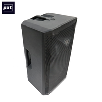 Haut-parleur stéréo actif en plastique de 15 pouces, 500W RMS, DSP, 2 voies, PA, TWS pour événements extérieurs avec entrée USB/carte SD sans fil
