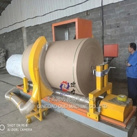 Machine de découpe et de rembobinage automatique à grande vitesse pour rouleaux géants de papier kraft, contrôlée par CNC et PLC, pour l'emballage de sacs en papier