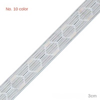 Dentelle véritable 3CM Jacquard simple Tissu de rideau écologique Accessoires décoratifs Style ethnique