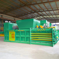 Presse à balles Machine Presse à balles électrique pour ferraille Compacteur mobile Presse à balles en alliage d'aluminium
