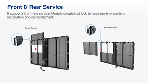 Высококачественный новый прозрачный светодиодный экран P3.91 P7.82 для цифровых вывесок, прозрачный LED-экран «Лед» по более низкой цене - Product Image 4