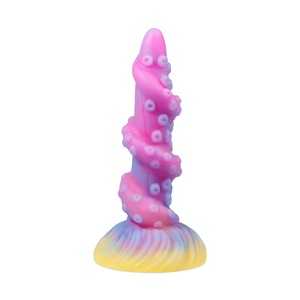 Monstre des profondeurs qui brille dans le noir, plug <span class=keywords><strong>anal</strong></span> 100% étanche avec tentacules pour la masturbation féminine et la stimulation du point G - Product Image 5