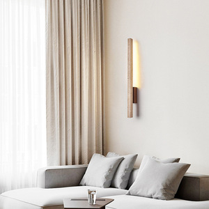 Lámpara <span class=keywords><strong>de</strong></span> <span class=keywords><strong>Pared</strong></span> LED Creativa Minimalista <span class=keywords><strong>de</strong></span> Zeal Lighting, Diseño <span class=keywords><strong>de</strong></span> Piedra <span class=keywords><strong>de</strong></span> Cueva, Forma <span class=keywords><strong>de</strong></span> Tira Larga, Travertino Amarillo - Product Image 4