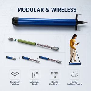 Detector de Fugas de Agua y Metales Subterráneo ADMT-1GT3 Recién Actualizado, con Protección IP54, para Muestreo de Agua a 100/200/300 Metros de Profundidad - Product Image 4