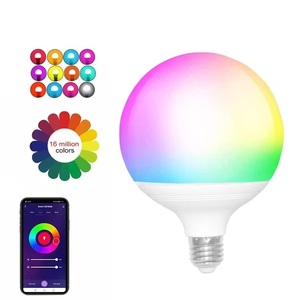 <span class=keywords><strong>Ampoule</strong></span> LED Globe RGB 9W 2700-6500K <span class=keywords><strong>Smart</strong></span> G95 Ball Lampe Contrôlée Tuya Wifi <span class=keywords><strong>Smart</strong></span> <span class=keywords><strong>Life</strong></span> APP Google Home Alexa Alimentation AC E27 - Product Image 2