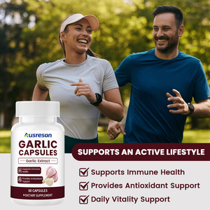 Ausreson OEM Vente <span class=keywords><strong>en</strong></span> gros Capsules d'<span class=keywords><strong>ail</strong></span> <span class=keywords><strong>noir</strong></span> frais, Soutient l'immunité et l'action antioxydante, Fournisseur de capsules d'<span class=keywords><strong>ail</strong></span> biologique <span class=keywords><strong>en</strong></span> Chine - Product Image 2