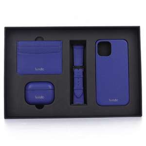 Nouvel ensemble de protection 4-en-1 de luxe en cuir véritable pour iPhone 17 Pro <span class=keywords><strong>XS</strong></span> <span class=keywords><strong>Max</strong></span>, coque antichoc et étui pour <span class=keywords><strong>AirPods</strong></span> - Product Image 5