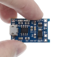 CHY TP4056 Carte de charge de batterie au lithium 18650 Micro USB 5V 1A à double fonction de protection personnalisée pour ordinateur C254