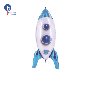 Hot bán 32 inch bán buôn bên nhà cung cấp không gian Tên lửa hình Helium lá bóng cho sinh nhật trang trí - Product Image 3