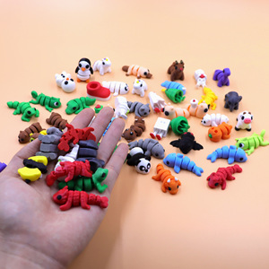 Superventas transfronterizo, huevos de Pascua impresos en <span class=keywords><strong>3D</strong></span>, adornos decorativos, regalos creativos, juguetes de animales de simulación, animales pequeños - Product Image 3