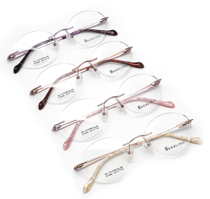<span class=keywords><strong>Lunettes</strong></span> optiques exécutives sans monture monture bêta titane monture titan <span class=keywords><strong>lunettes</strong></span> montures de <span class=keywords><strong>lunettes</strong></span> pour femmes - Product Image 6