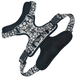 Fashion Adjustable No Pull Dog Harness Custom Print Reflective Breathable Pet Vest Harness for Medium Large Dogs Daily <b>Walking</b> - Product Image 1