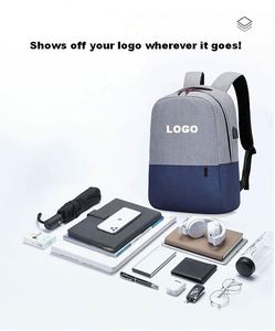 Promotional Custom Laptop <b>Backpack</b> With Imprinted Logo for Branding Events Corporate Gifts - Product Image 4