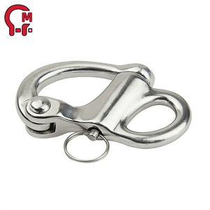 HLM <span class=keywords><strong>Manille</strong></span> à cliquet robuste très résistante à la corrosion pour l'amarrage de yachts et les connexions de levage extérieures - Product Image 1