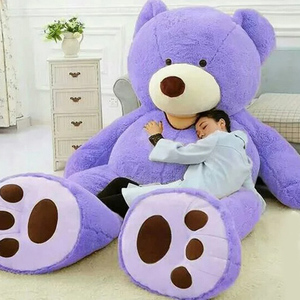 Osos de peluche personalizados, juguete de peluche, oso sin relleno, muñeco de piel de Animal, muñeco de oso de peluche americano gigante - Product Image 6