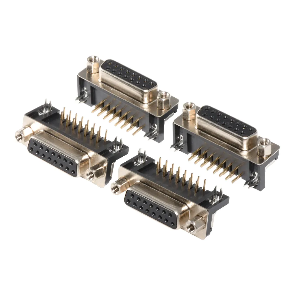 2.54mm pitch conector DIP linhas duplas fêmea header pin header 2.54mm PC104