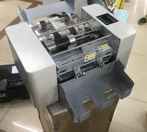 Masaüstü ticari profesyonel çok fonksiyonlu kart eğme otomatik iş adı kart kesme makinası SSA-001-I - Product Image 3