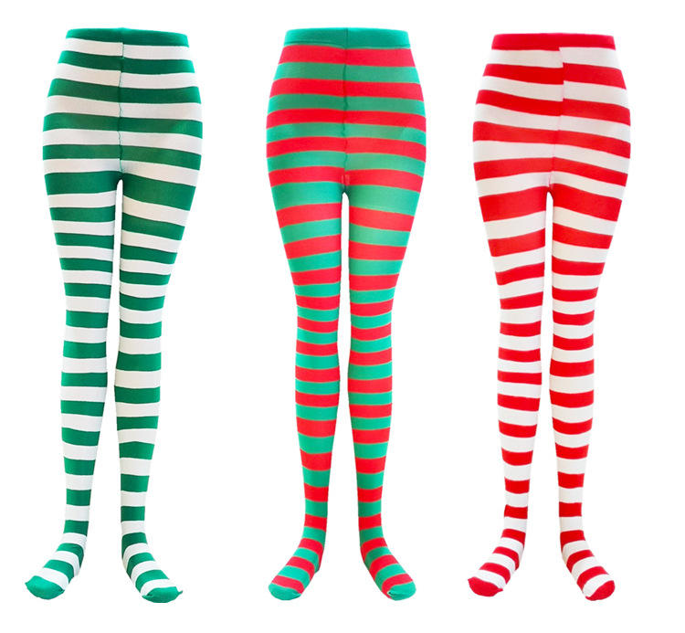Striped Leggings Stockings