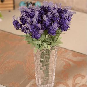 Flores Artificiales de Lavanda Tainen de 35 cm, Color Morado Claro, Morado Oscuro y Blanco, Decoraciones para Bodas y Hogar - Product Image 2