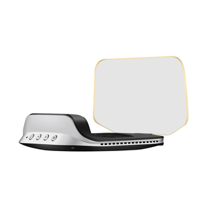 Support de téléphone portable pour <span class=keywords><strong>Tesla</strong></span> Model <span class=keywords><strong>3</strong></span> avec affichage GPS <span class=keywords><strong>HUD</strong></span> sur le pare-brise, Bluetooth et horloge, écran LED large - Product Image 2
