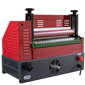 Machine à colle thermofusible électrique semi-automatique de bureau 300 mm en mousse EVA et cuir avec réservoir de 5 L pour le collage du papier et du papier peint - Product Image 5