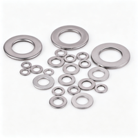 Factory Direct GB97.1-85 Standard 304 Stainless Steel Flat Washers M1.6-M36 Metric Sizes Corrosion Resistant for Industrial