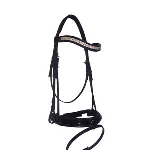 Brida de Cuero Occidental de Alta Calidad para Caballo, Cabezada de la Mejor Calidad con Costuras Decorativas, Precio Bajo - Product Image 3