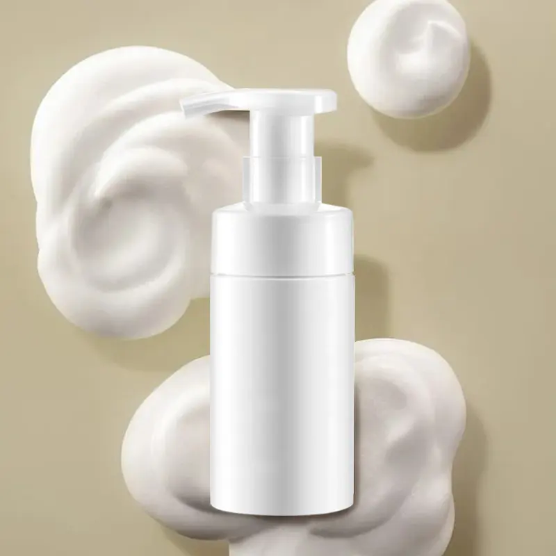 Natural Organic Gentle Herbal Fruit Amino Acid Medicated Face Wash Brush Facial Cleanser Foam Mousse Makeup Remover