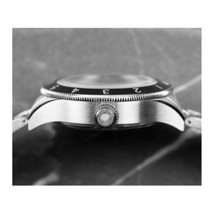 Reloj Mecánico Personalizado de Acero Inoxidable de 42 mm, Caja Plateada Pulida con Cristal de Zafiro e Índices Superluminosos - Product Image 5