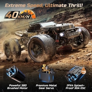 <span class=keywords><strong>รถ</strong></span>บรรทุกมอนสเตอร์ RC ความเร็วสูง 9309E 309E 1:18 ขับเคลื่อน 4 ล้อ มอเตอร์ไร้แปรงถ่าน แบตเตอรี่ 7.4V รีโมท 2.4G แบบสัดส่วน <span class=keywords><strong>รถ</strong></span>ดริฟท์ - Product Image 3