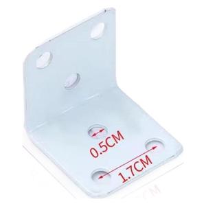 Corner Brace 30x30mm Cold Rolled Steel Angle <b>Bracket</b> For Cabinet Furniture Support - Product Image 5
