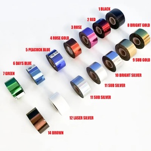 Lámina de Transferencia de Calor Dorada Plateada Mate, Rollos de Lámina para Estampado en Caliente, Materiales de Impresión, Lámina para Estampado en Cuero y Papel - Product Image 6