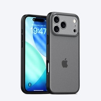 Coque de Protection Goingoo pour Série 15 en TPU+PC Peinture à l'Huile Anti-Empreintes Translucide Mate Antichoc pour Téléphone Portable